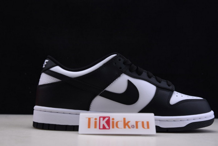 nike dunk low retro white black (2021) dd1391-100