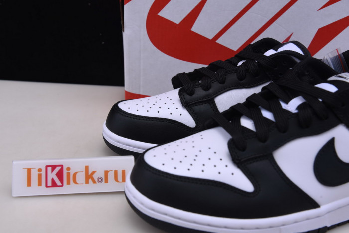 nike dunk low retro white black (2021) dd1391-100