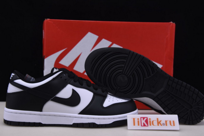 nike dunk low retro white black (2021) dd1391-100