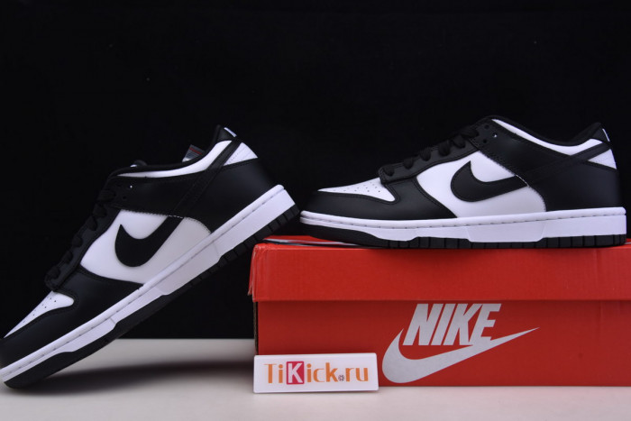 nike dunk low retro white black (2021) dd1391-100