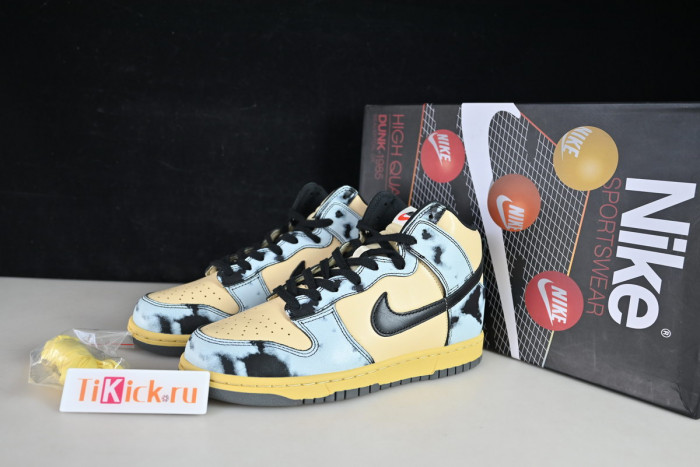 nike dunk high 1985 black acid wash - dd9404-700