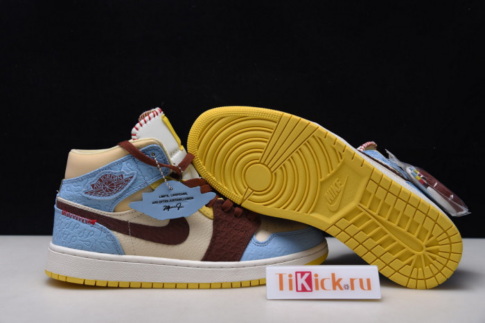 air jordan 1 Ma*s*n chateau rouge x high mid fearless cu2803-200