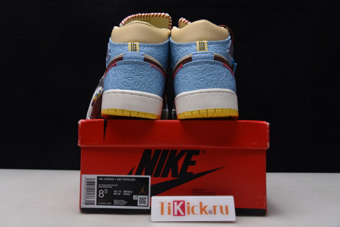 air jordan 1 Ma*s*n chateau rouge x high mid fearless cu2803-200