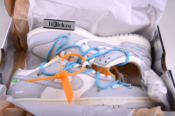 ofw x nike dunk low lot 2 dm1602-115