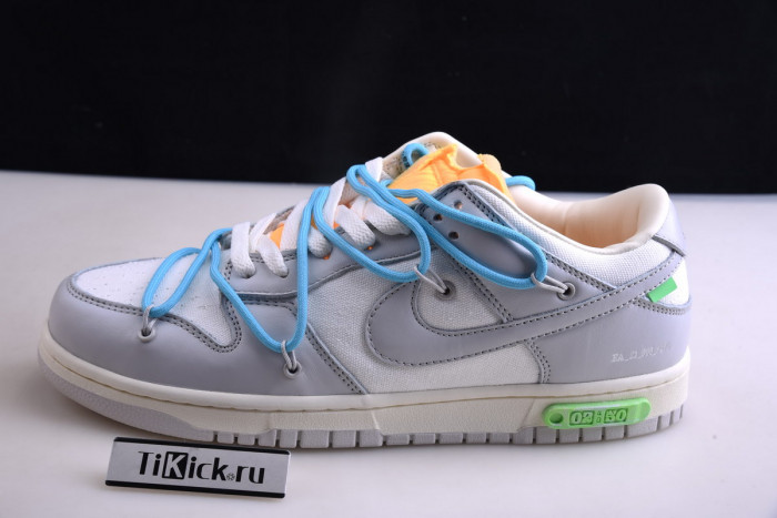 ofw x nike dunk low lot 2 dm1602-115