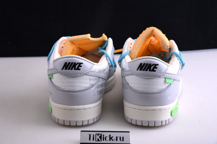 ofw x nike dunk low lot 2 dm1602-115