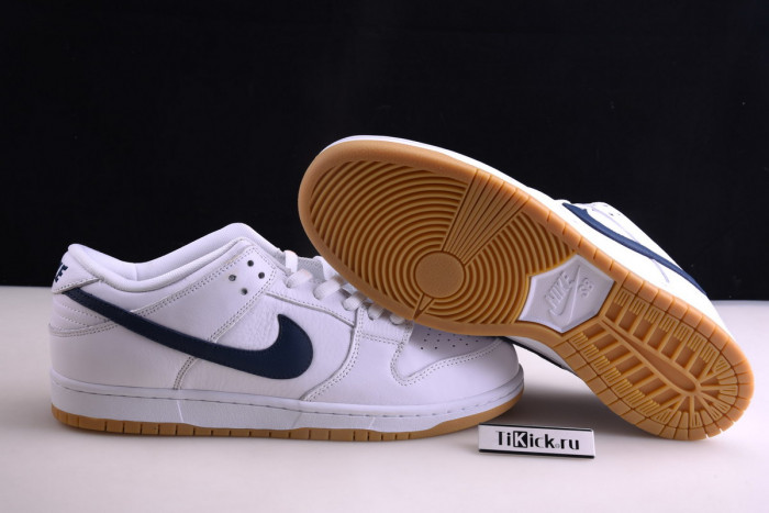 nike sb dunk low orange label white navy cz2249-100