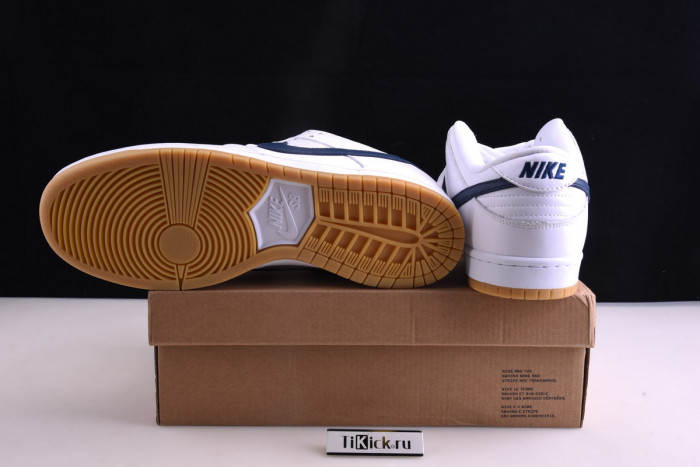 nike sb dunk low orange label white navy cz2249-100
