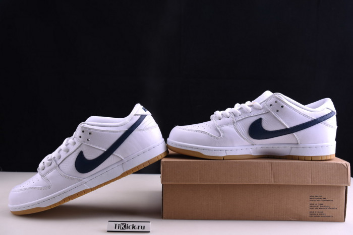nike sb dunk low orange label white navy cz2249-100
