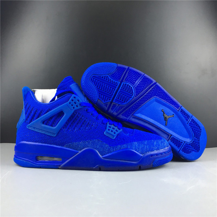 air jordan 4 flyknit “hyper royal” aq3559-400