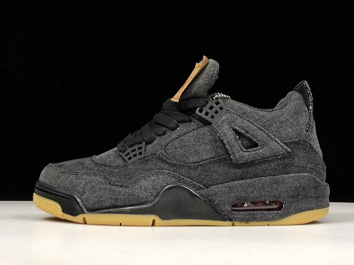 air jordan 4 retro L*v*s nrg L*v*s - black denim ao2571-001 air jordan 4 retro L*v*s nrg L*v*s - black denim ao2571-001