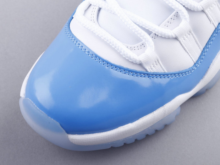 jordan 11 retro low university blue (gs) 528896-106
